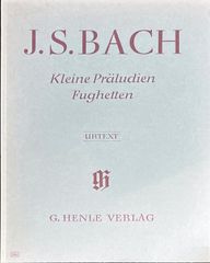 バッハ 小プレリュードと小フーガ (ピアノソロ)輸入楽譜 Bach Kleine Praludien Fughetten 洋書