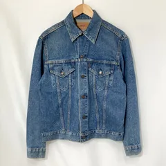Levi's リーバイス デニムジャケット 70505-0217 Gジャン DENIM JACKET 古着 メンズ サイズ40 Lサイズ相当 インディゴ アウター A14444◆