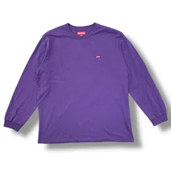 Supreme 24AW Small Box L/S Tee スモールボックスロゴ長袖Tシャツ カットソー シュプリーム パープル XL 86114A5