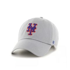 【新品・未使用】'47 6PANEL CAP (Mets CLEAN UP) GRAY フォーティーセブン 6パネルキャップ (メッツ クリーンアップ) グレー