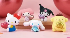 サンリオキャラクターズ　きらめきバルーンフィギュア　全５種セット