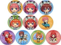 【中古】バッジ・ピンズ 全10種セット 「映画 五等分の花嫁×東武動物公園 トレーディング ちびキャラ 缶バッジ」
