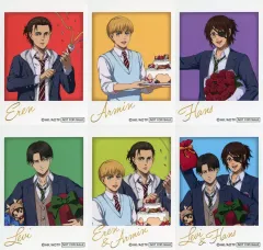 【中古】キャラカード 全6種セット 特典ミニフォトカード 「進撃の巨人 The Final Season POP UP SHOP」 グッズ購入特典