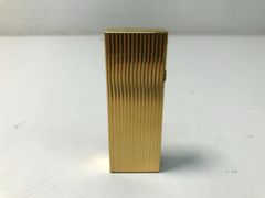 【35】dunhill ダンヒル ガスライター ゴールド　中古現状品