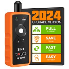 VXDAS 2IN1 TPMS リラーニングツール GM/F0RDシリーズ車用 UL50448 TPMS リセットツール タイヤ空気圧モニターシステム センサーアクティベーション GM/ビュイック/シボレー/F150/マツダ/マーキュリー2024 [オレンジ]