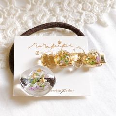 ヘアゴム&ヘアクリップ セット②