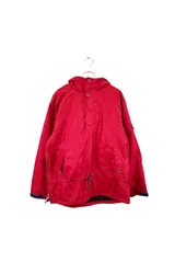 90‘s old GAP anorak parka オールドギャップ アノラックパーカー ナイロンジャケット レッド フリース裏地 ヴィンテージ 8