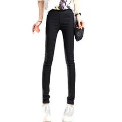 ☆ ブラック ☆ XL ☆ レディース パンツ ストレッチパンツ ストレッチパンツ レディース パンツ スキニーパンツ レギンスパンツ レギンス レギパン ジーンズ デニレギ カジュアルパンツ 長ズボン ロングパンツ 細め スキニー ストレッチ 伸縮性