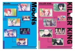 【中古】クリアファイル MooNs＆KiLLER KiNG A4クリアファイル(2枚セット) 「B-PROJECT～絶頂*エモーション～」