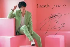 【中古】ポストカード 崎山つばさ 複製サインメッセージ入りポストカード 「崎山つばさ 31st Birthday Event 2020」 A4クリアファイルセット1＆2購入特典