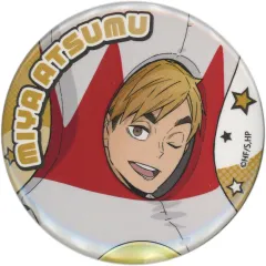 【中古】バッジ・ビンズ 宮侑 「ハイキュー!!×Round1 トレーディング缶バッジ ROUND1コラボver.」