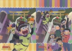 【中古】クリアファイル 十四松 A4クリアファイル2枚セット 「キャラクレ!meetsおそ松さん」