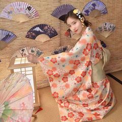 浴衣 レディース 花柄 和服 浴衣 女性用 平織り きれいめ フリーサイズ 花火大会 コスチューム 浴衣 帯飾り 髪飾り 可愛い 夏祭り 旅館 浴衣セット ゆかた お出かけ 可愛い 綺麗 七夕 大人用 初心者 あわせ mkyukata02