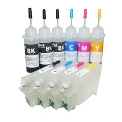 EPSON エプソン用　MED (メダマヤキ）カートリッジ4色セット（オートリセット対応）リインクオンラインショップ