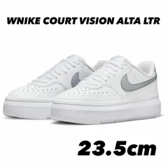 NIKE W COURT VISION ALTA LTR ナイキ コート ビジョン アルタ LTR  ホワイト/メタリックプラチナ DM0113-101 23.5cm