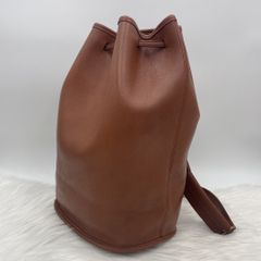 極美品】レア!オールドコーチ ショルダーバッグ バケツ型 茶 黒 極美品】レア!オールドコーチ ショルダーバッグ バケツ型 茶 黒