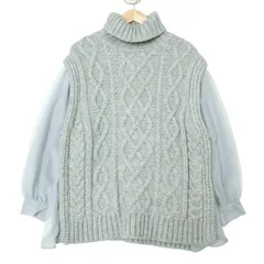 AMERI アメリ UNDRESSED COTTON CANDY SLEEVE KNIT ニット＊