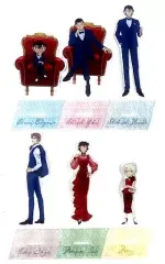 【中古】アクリルスタンド・アクリルパネル 全6種セット アクリルスタンド 「セガラッキーくじ 名探偵コナン Red Party Collection」 I賞