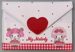 【中古】バッグ 8.マイメロディ＆マイスウィートピアノ フラットポーチ 「サンリオ当りくじ マイメロディ マイスウィートピアノ 当りくじ(2025)」