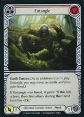 【中古】Flesh and Blood ELE013[C]：(Rainbow Foil)Entangle (1)