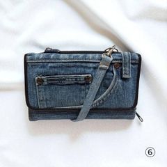 데님 숄더 여성 지갑 가방 스타일 미니 숄더