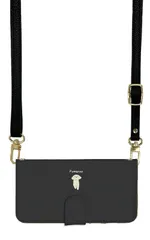 iPhone12 Pro Max ケース 手帳型 アイフォン12 プロマックス スマホケース スマホショルダー レザー ストラップ ポメプー ポメラニアン プードル 犬 かわいい 調節可能 130cm  カラー08