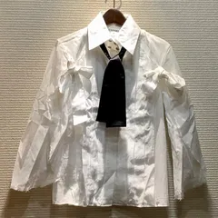 CHANEL - 未使用CHANELリボン付きx ホワイトココマークボタン