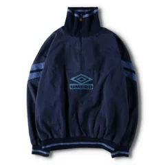 90s UMBRO アンブロ ドリルトップ ハーフジップ ブラック レッド L 90s UMBRO アンブロ ドリルトップ ハーフジップ ブラック レッド