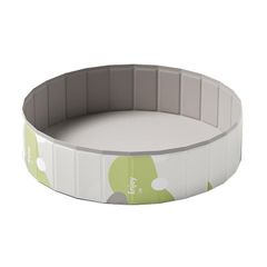 プール 折畳み 空気入れ不要 120*30cm 子供用 プール お風呂/屋内/屋外/お庭用 収納便利 高気密性 水遊び 安心安全な (ライトグリーン 120)