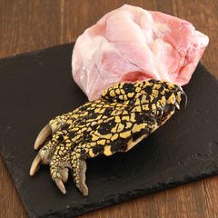 ワニ肉 （ワニ足） 骨付き足 Crocodile Legs Bone-in (400g-499ｇ) SKU508