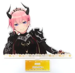 【中古】アクリルスタンド・アクリルパネル 中野一花(照れ顔Ver.) BIGバストアップアクリルスタンド 「五等分の花嫁∽×カラオケの鉄人」 受注生産限定