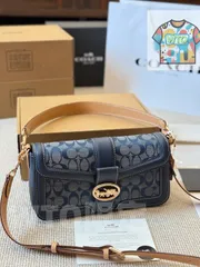 【今日WTO】Coach Georgie Colorblock Rivet Messenger Bag - コーチ ジョージー カラーブロック リベット メッセンジャーバッグ～3way 使い方 × 個性的なデザインと大容量～送料無料-WTO輸入2-PR30