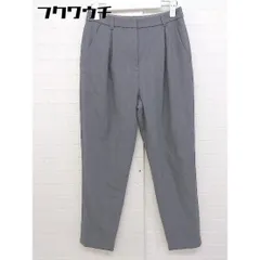 ◇ NATURAL BEAUTY BASIC ナチュラルビューティーベーシック タックパンツ サイズXS グレー レディース 【中古】 【1104210000931】