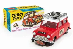 激レア！黒ルーフ　CORGI コーギ　ミニクーパー　No.204 ミニカー 激レア！黒ルーフCORGI コーギミニクーパーNo.204 ミニカー