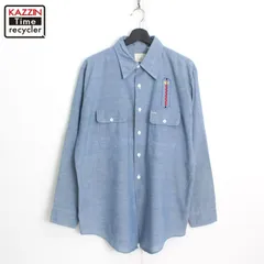 80s BIG MAC ブルーシャンブレーシャツ　長袖　ビッグサイズ 80's BIG MAC L/S Chambray Shirt 80年代 ビッグマック