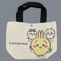 【中古】バッグ D.ちいかわ＆ハチワレ＆うさぎ(影) ミニトート 「ちいかわ なんか小さくてかわいいやつ×しまむら」