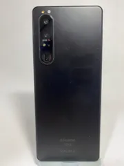 Xperia 1 III SO-51B ブラック 256GB   SIMフリー  液晶不具合　A32