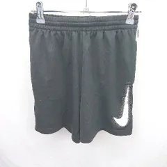 ◇ ⊂ NIKE ナイキ サイドライン ウエストゴム スポーツ ショートパンツ サイズL ブラック系 レディース E  【1507250014072】