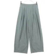 美品 niko and... ニコアンド ワイドパンツ 3 グレー レディース 古着