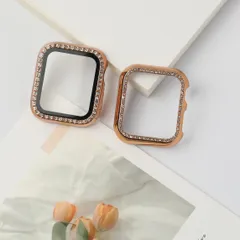 特価商品 Apple Watchケース 45mm アップルウォッチ カバー キラキラ アップルウォッチ フレームカバー 超簿軽量 装着簡単 PC材質 Apple Watch series8/7 保護バンパー