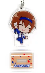 【中古】キーホルダー 不二周助 「GiGO コラボカフェ 新テニスの王子様 スタンド付きデフォルメアクリルキーホルダー ～青学ver.～」