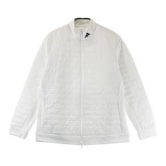 サイズ：XL ADIDAS GOLF アディダスゴルフ ; 2024年モデル 中綿 長袖ジャケット キルティング 総柄 ホワイト系 [240101463406] ゴルフウェア レディース ストスト アディダス 2024年秋冬モデル メンズ adidas アディダスゴルフ