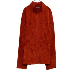 L.L.Beam フリース ジャケット エルエルビーン XXL オレンジ ビッグサイズ フルジップ アウトドア 古着卸 アメリカ仕入 a610-7095