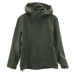 UNIQLO ユニクロ 長袖 ブロックテック パーカー M カーキ メンズ 古着