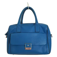 希少色✨ アニヤハインドマーチ ハンドバッグ カーカー 2way ターコイズ 希少色✨ アニヤハインドマーチ ハンドバッグ カーカー 2way