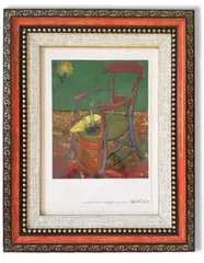 【特価セール】卓上 壁掛け 縦横兼用 ヴィンテージ アンティーク レトロ 額縁 額縁 置き掛け兼用 樹脂製 (写真L版 御洒落 フォトフレーム おしゃれ Red) 写真立て アンティーク風