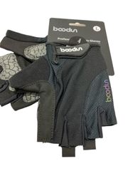 【新品未使用】boodun ブーダン　自転車 グローブ サイクリンググローブ サイクリング手袋 グローブ 指切り　Lサイズ　男女兼用　ブラック/ネイビー