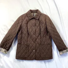 BURBERRY LONDON バーバリーロンドン ノバチェック キルティングジャケット ブルゾン ジャンパー サイズ44 大きいサイズ