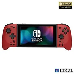 【中古】【非常に良い】【任天堂ライセンス商品】グリップコントローラー for Nintendo Switch レッド【Nintendo Switch対応】
