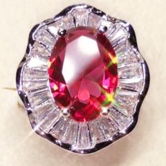 卸売事前公開 天然ルベライト 1.60ct D0.61ct ピアス - メルカリ